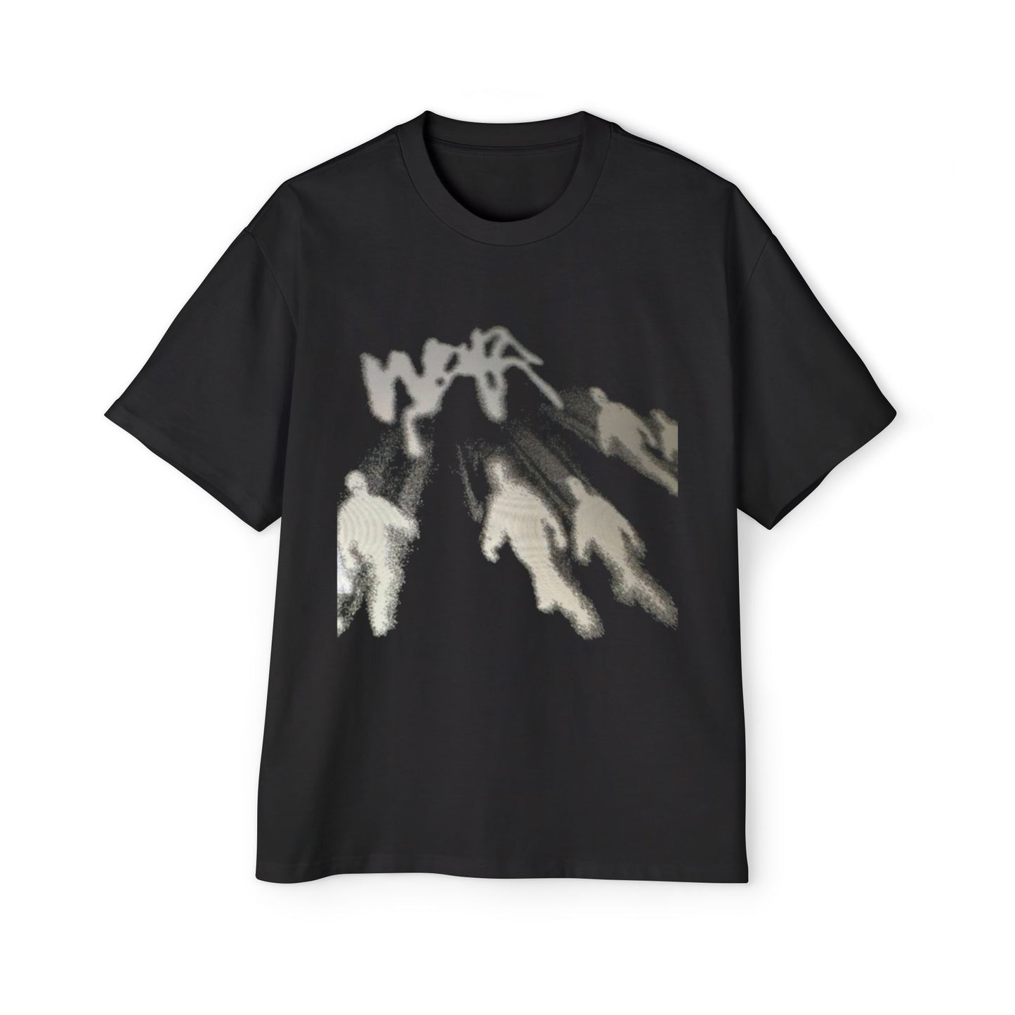 Unisex Heavy Shadow Share Oversized Tee - Trendy Streetwear T-Shirt, Casual Wear, Art Graphic Shirt, Statement Clothing, Versatile Wardrobe Essential