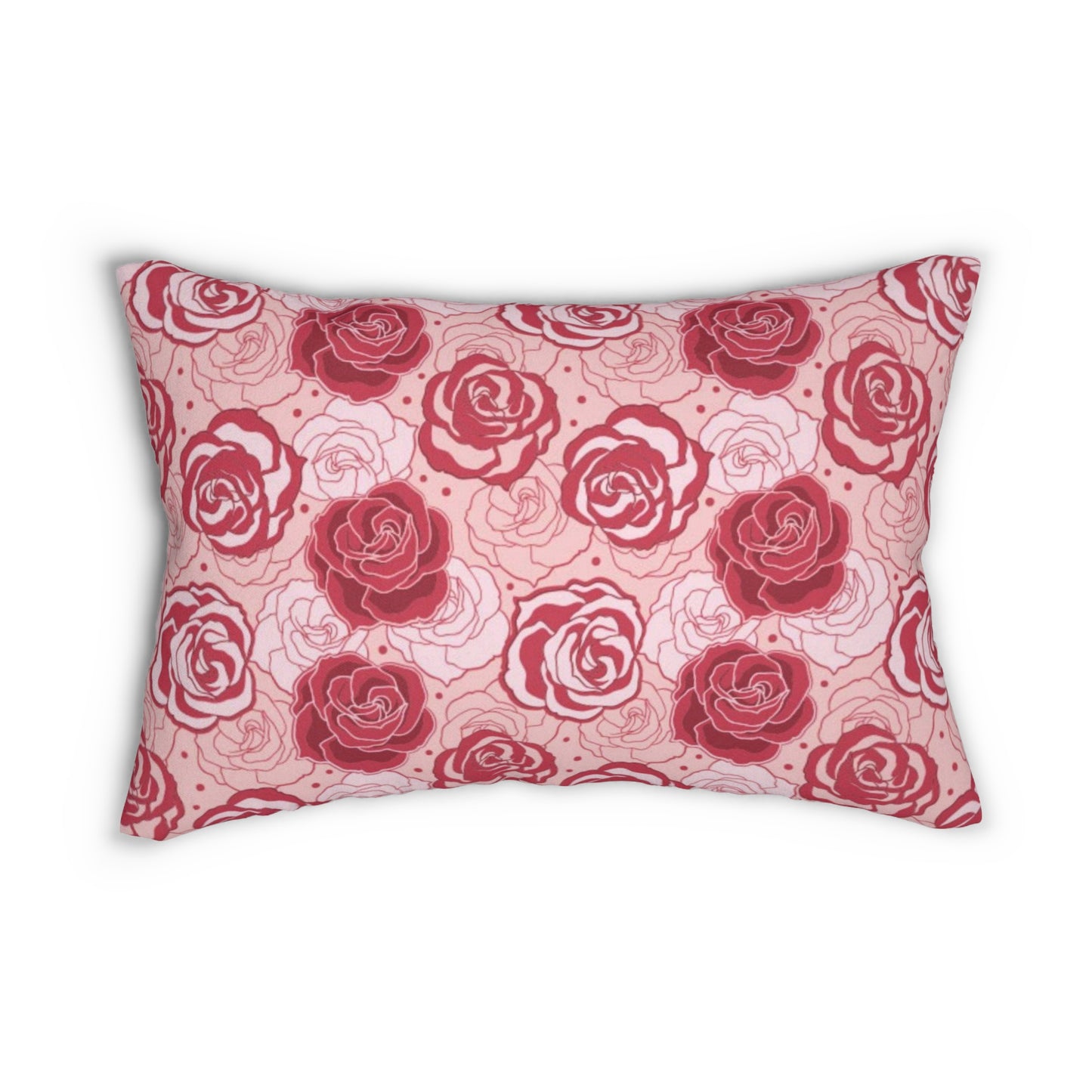 Romantic Rose Garden Comforter & Pillow Set – Pink & Red Floral Elegance