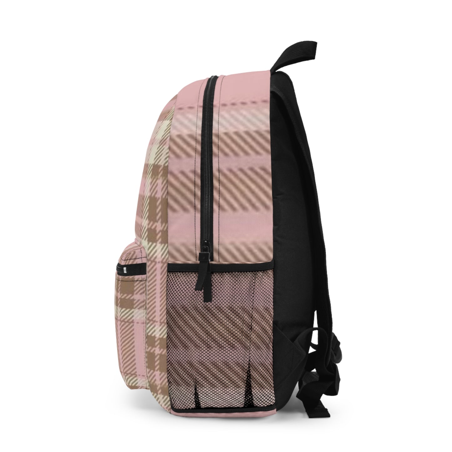 Stylish Plaid Backpack, Trendy School Bag, Fashionable Travel Backpack, Casual Everyday Backpack, Adorable Gift for All Occasions