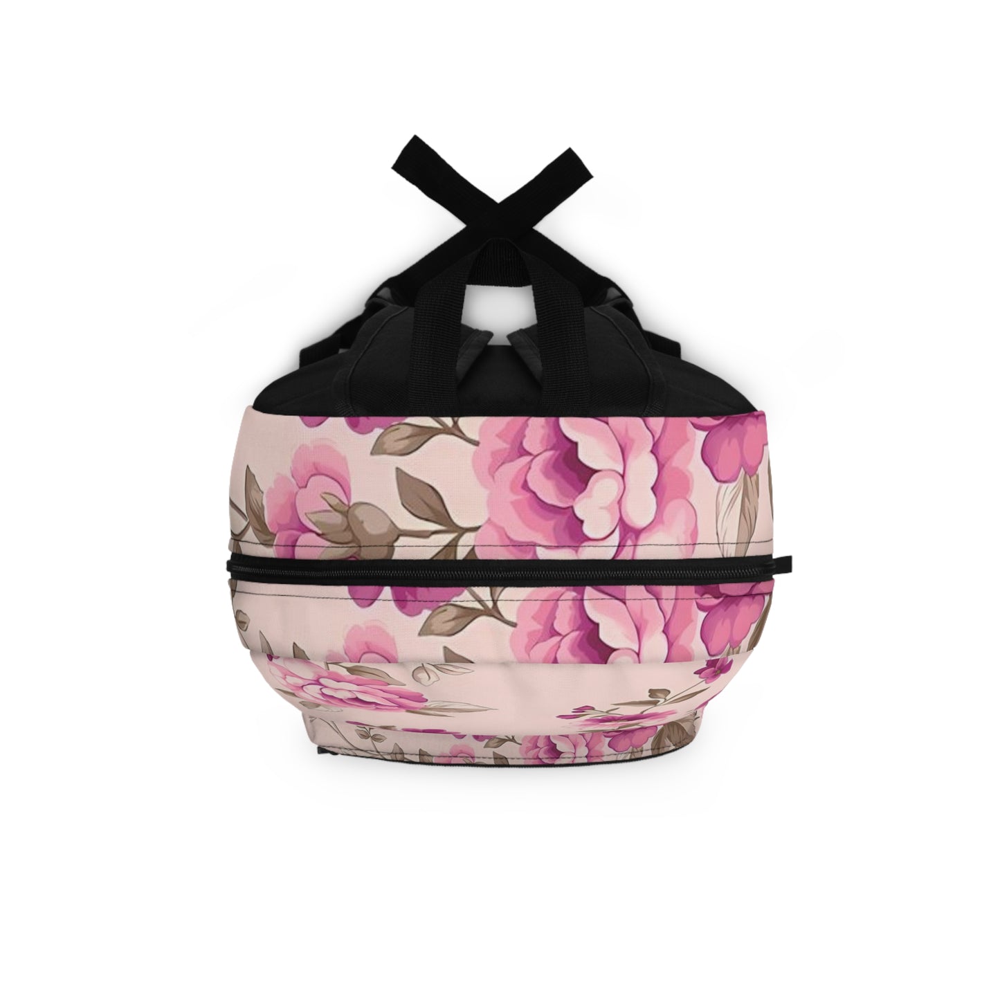Floral Print Backpack, Stylish Bag for School and Travel, Trendy Floral Rucksack, Perfect Gift for Her, Cute Backpack for Everyday Use