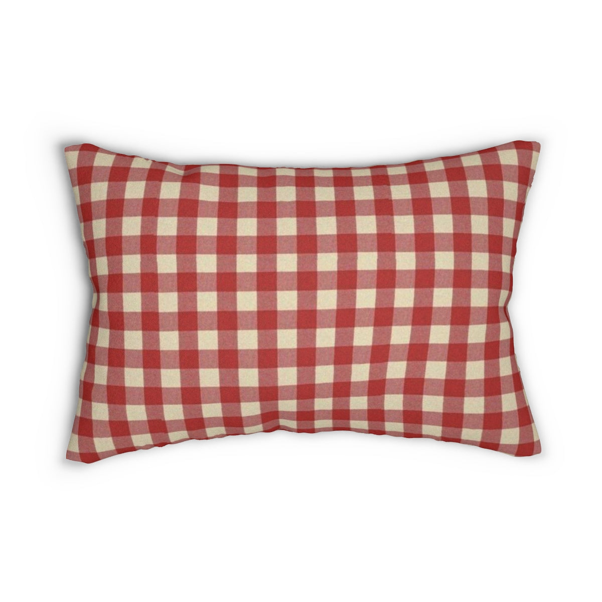 Cherry Picnic Checkered Comforter & Pillow Set β Red & White Cozy Classic β€οΈπβ¨