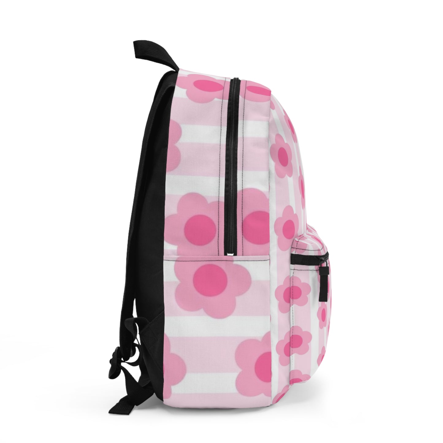 Floral Pattern Backpack - Cute Floral Bag for School, Travel & Everyday Use, Trendy Backpack for Kids & Teens, Gift for Her