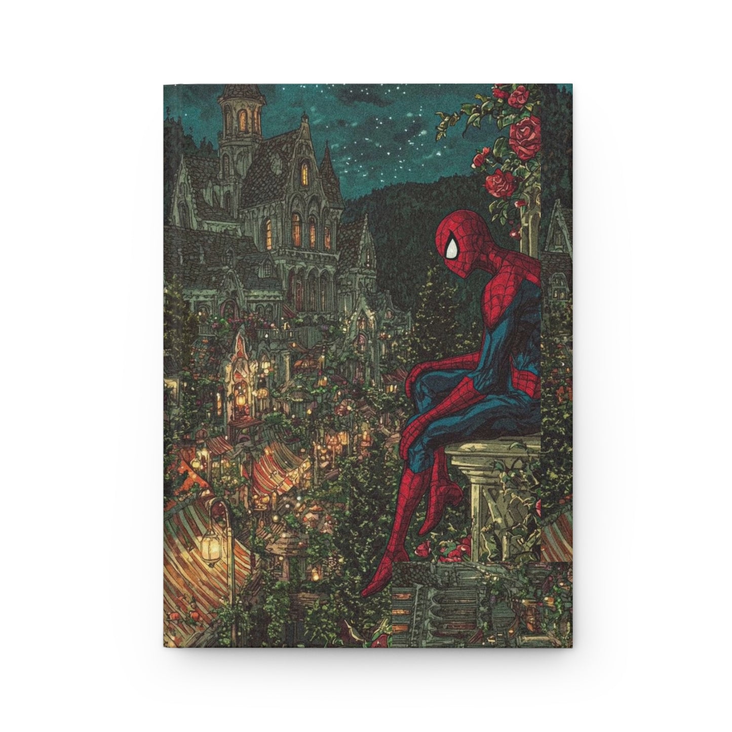 Superhero Dreamscape Journal - Perfect for Writing, Sketching, or Daily Journaling, Gift for Marvel Fans, Spiderman Lover's Notebook, [...]