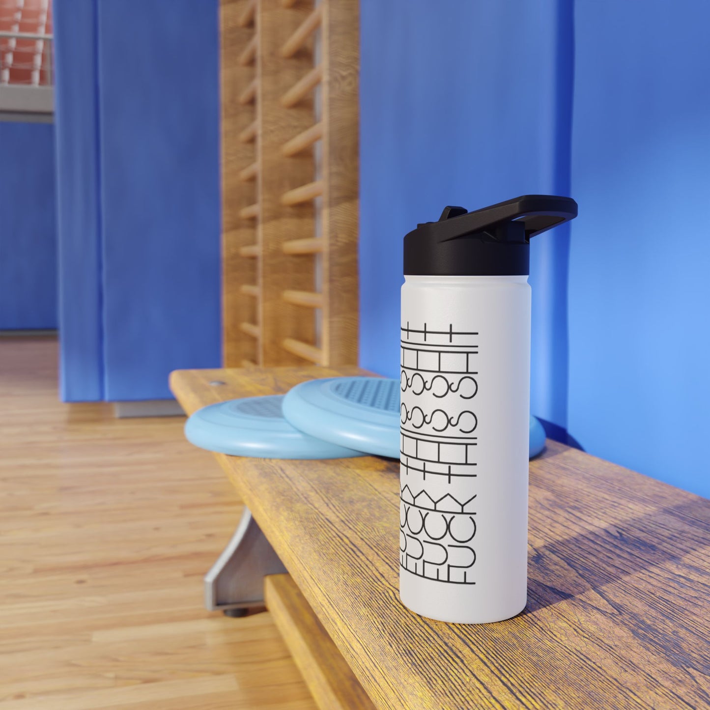 Trendy Motivational Water Bottle, Insulated Hydro Flask, Reusable Stainless Steel Canteen, Leakproof Travel Mug, Funny Gift for Adults