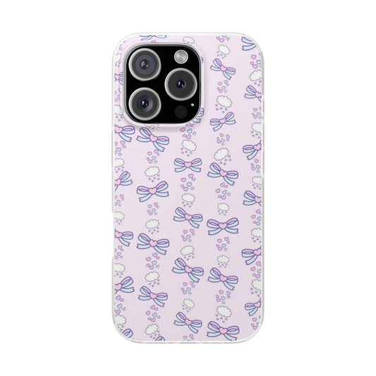 Purple Bows Flexi Cases