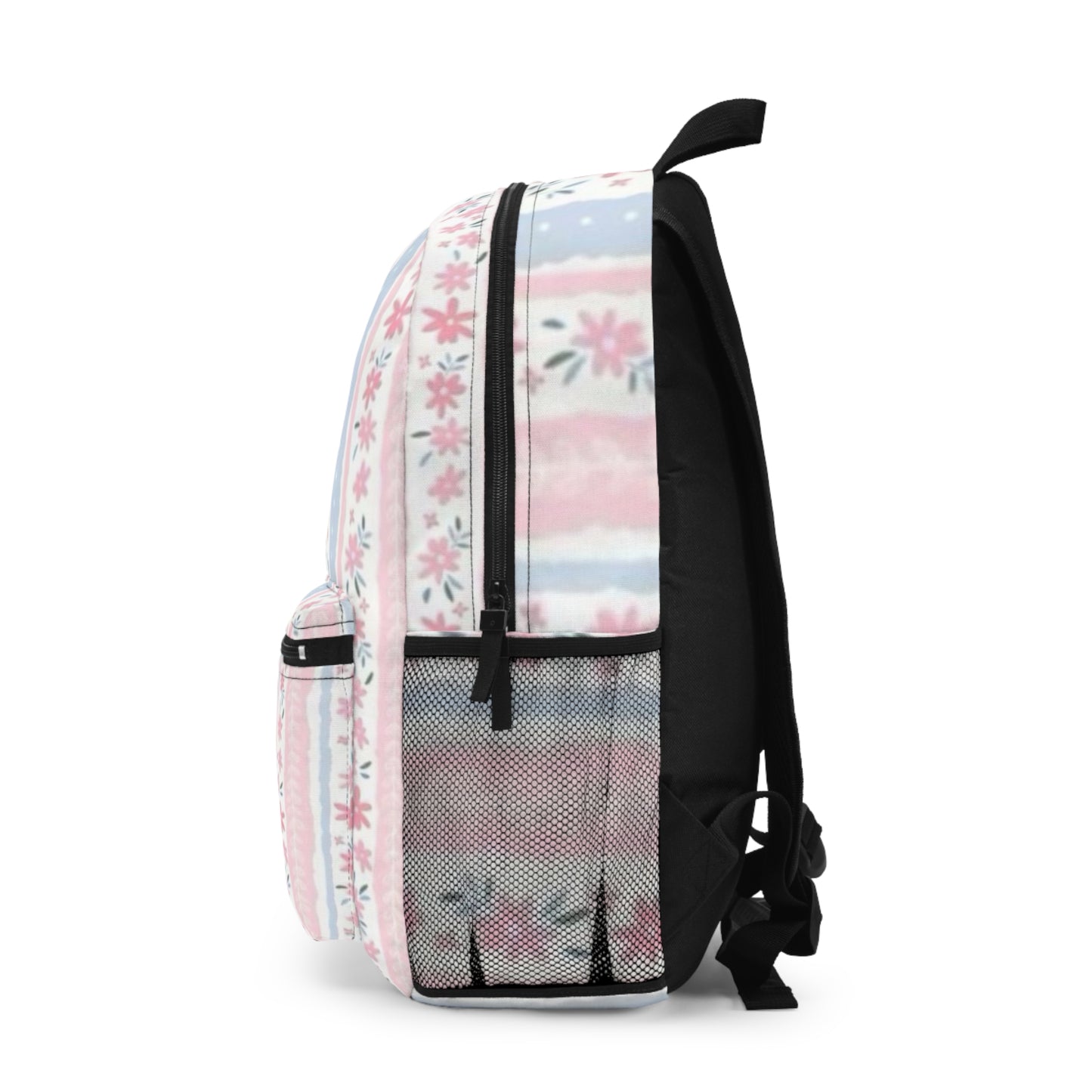 Floral Shell Backpack - Cute School Bag, Travel Backpack, Trendy Toddler Backpack, Gift for Kids, Boho Style Daypack