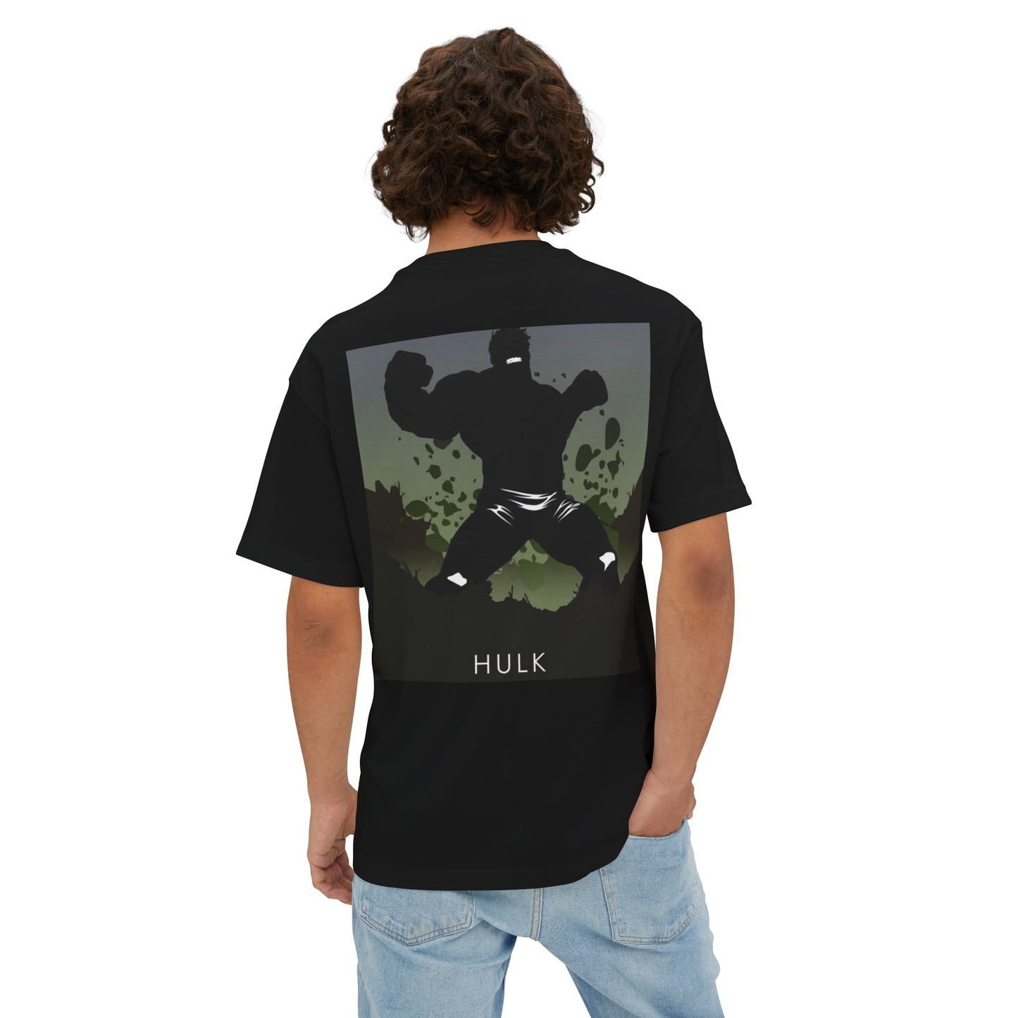Marvel Hulk Oversized Tee | Unisex T-Shirt | Gift for Superhero Fans | Comic Book Apparel | Casual Summer Outfit