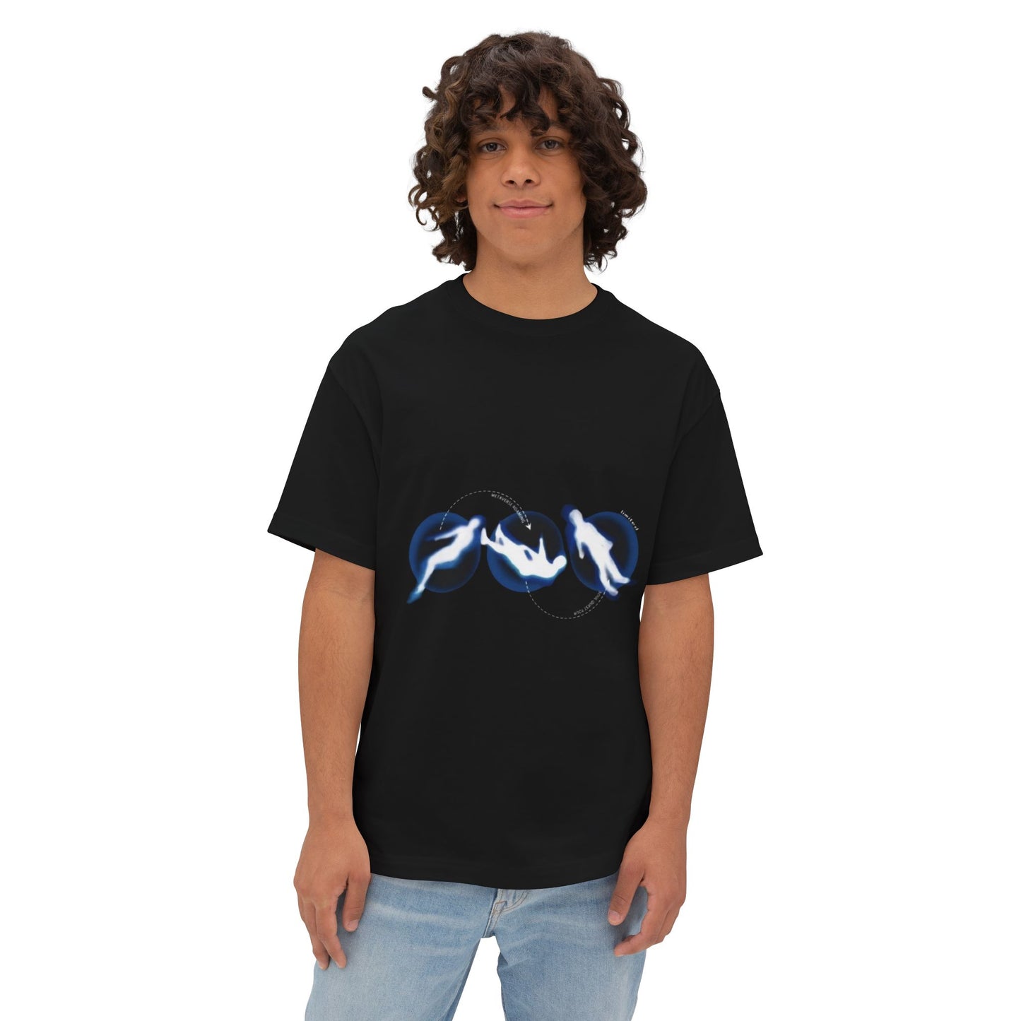 Multi-universe Men’s Oversized Tee