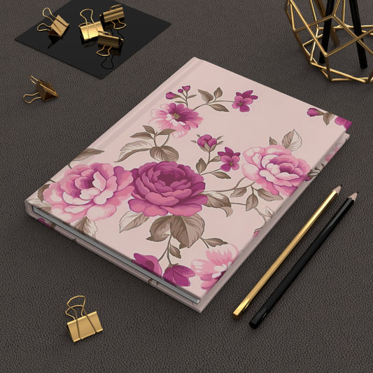 Floral Hardcover Journal