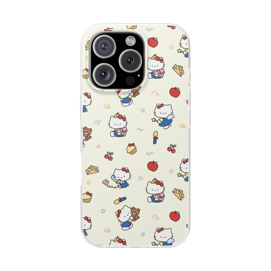 Cute Hello Kitty Pastel Flexi Cases