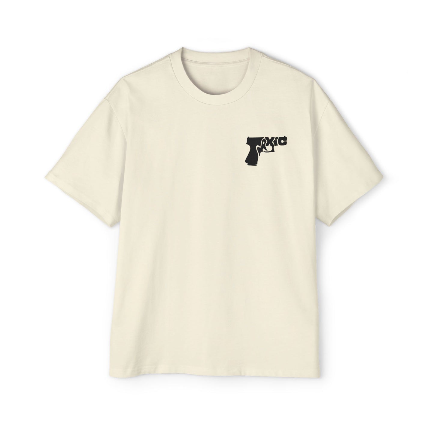 Toxic Graphic Tee for Fearless’s Perfect for Streetwear, Casual Days, Gift for Gun Lovers, Unique Statement Shirt