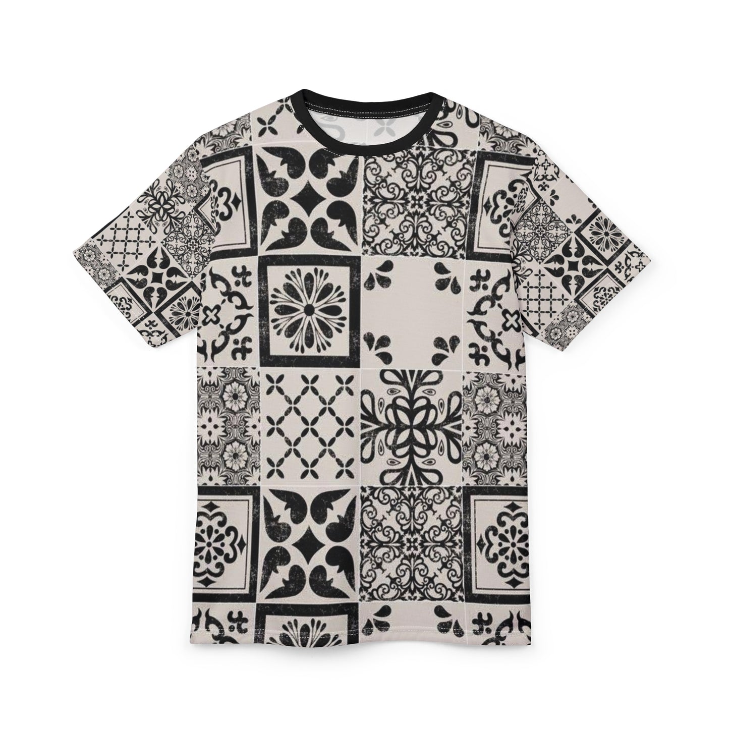 Bohemian Scandinavian Print Unisex Tee, Chic Graphic T-Shirt, Trendy Casual Top, Gift for Art Lovers, Stylish Everyday Wear, Unique Fashion Statement
