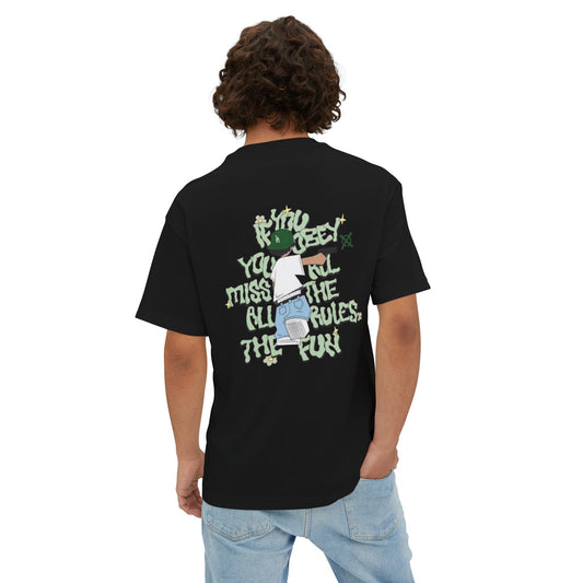 Street Art Oversized Tee - Comfortable Unisex T-Shirt, Casual Wear, Urban Style, Gift for Art Lovers, Summer Vibes