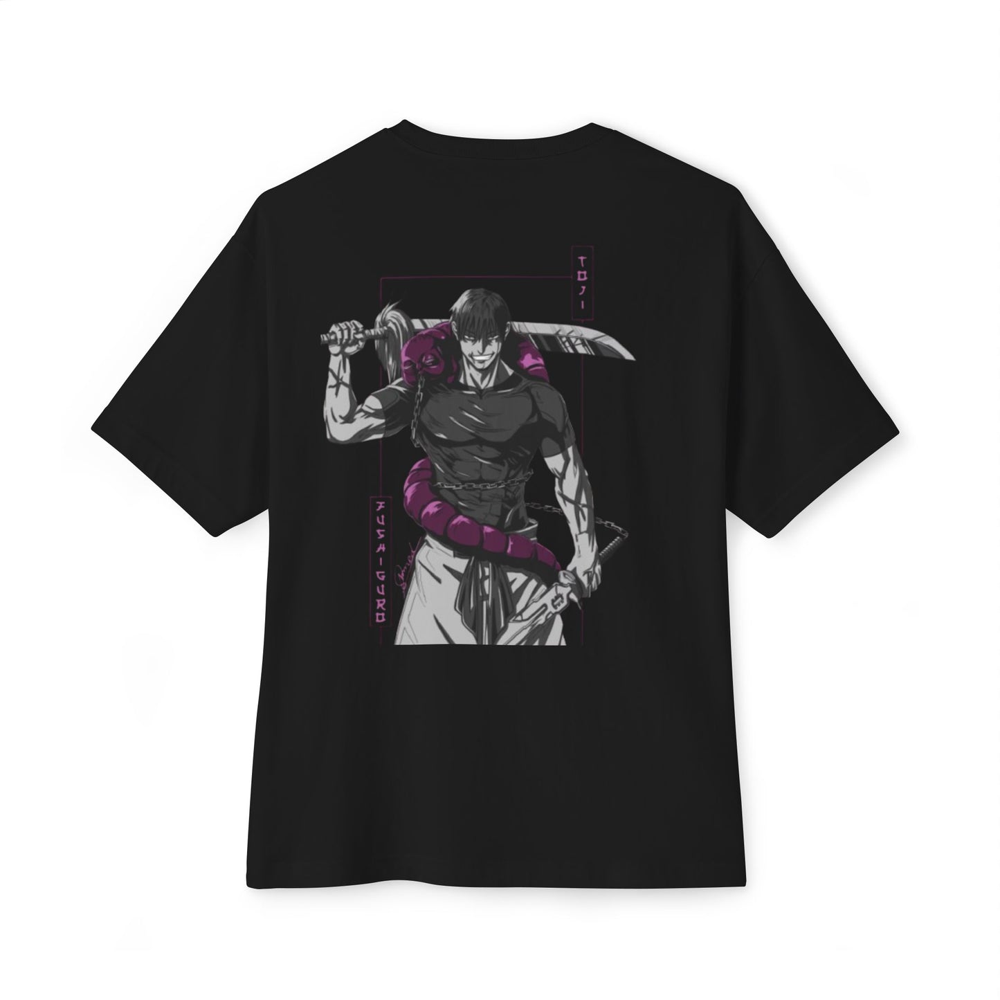 Toshi Fushiguro Tee with Bold Graphic Design, Casual Streetwear, Anime-Inspired Apparel, Unisex Gifts, Relaxed Fit Top