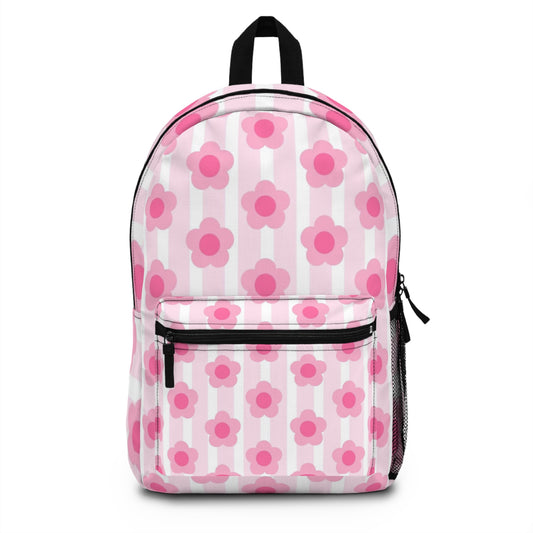 Floral Pattern Backpack - Cute Floral Bag for School, Travel & Everyday Use, Trendy Backpack for Kids & Teens, Gift for Her