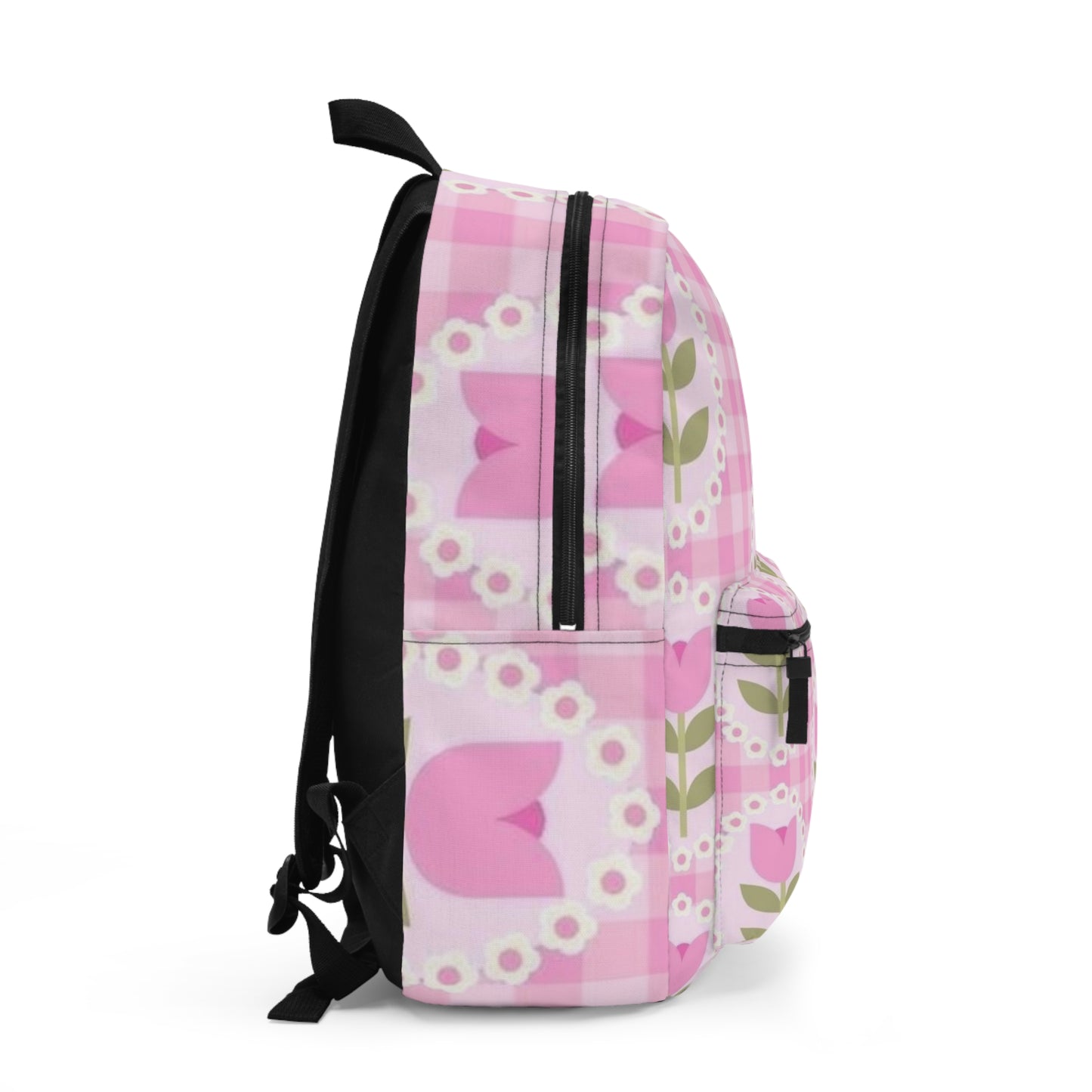 Chic Floral Backpack for Everyday Use, Cute School Bag, Stylish Travel Backpack, Gift for Her, Trendy Floral Design