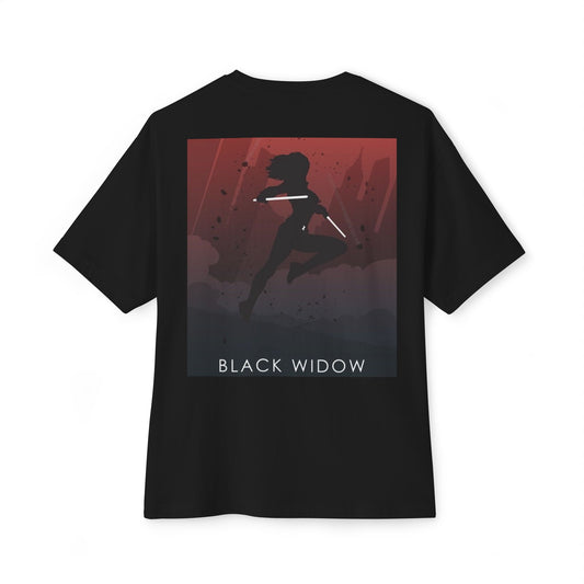Marvel Black Widow Unisex Oversized Boxy Tee - Perfect Gift for Comic Fans, Superhero Merchandise, Casual Wear, Pop Culture T-Shirt, [...]