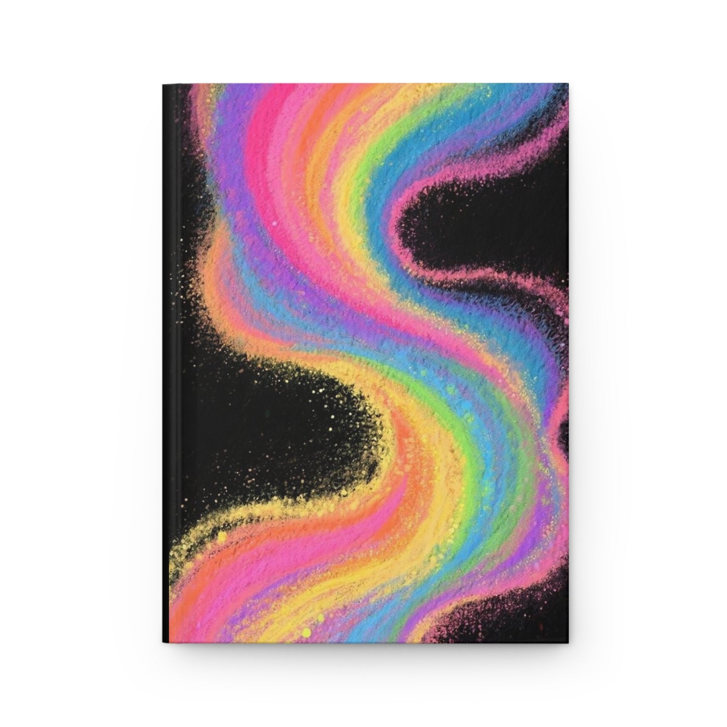 Colorful Rainbow Dreams Hardcover Journal – Inspirational Notebook, Gift for Writers, Art Journal, School Supplies, Doodle Diary