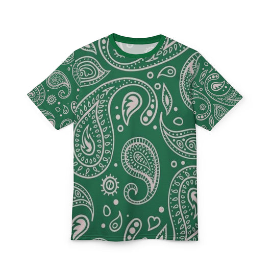 Paisley Pattern Unisex T-Shirt, Trendy Graphic Tee, Vibrant Summer Top, Casual Wear, Hipster Style Tee, Gift for Him & Her