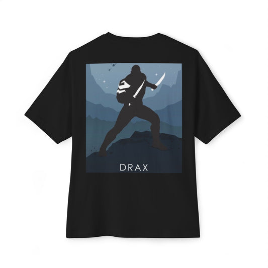 Marvel Drax Oversized Tee, Unisex Boxy T-Shirt, Geeky Apparel, Comic Fan Gift, Casual Wear, Street Style