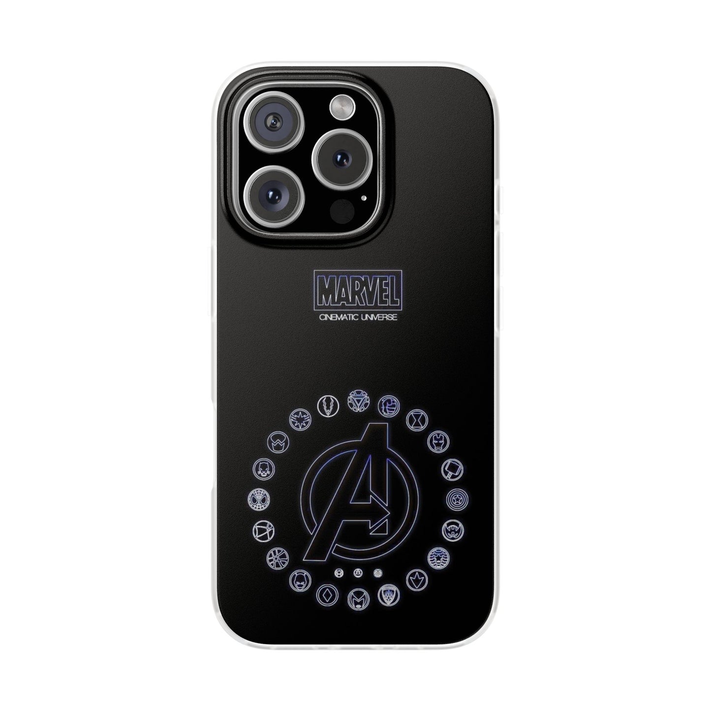 Marvel Flexi Cases, Superhero Phone Cover, Gift for Marvel Fans, Avengers-Themed Case, Phone Accessories for Kids and Adults