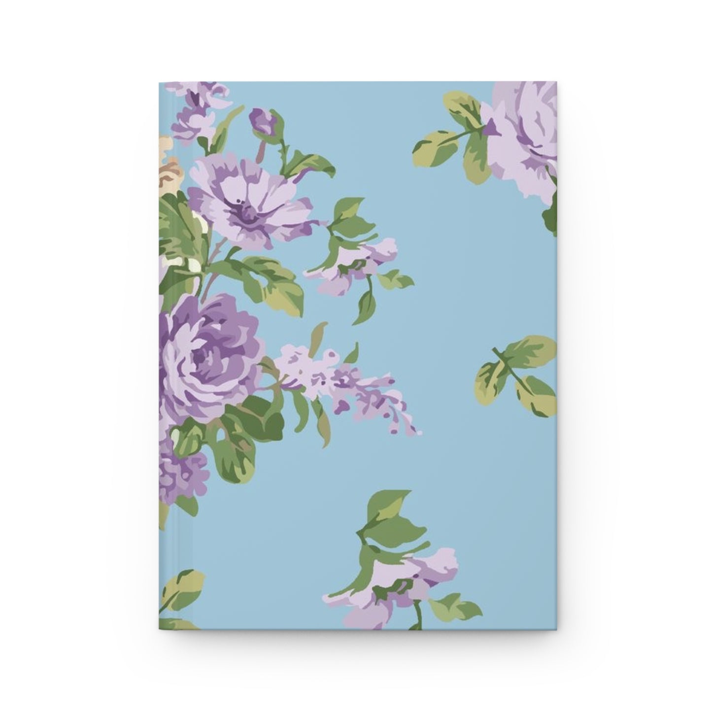 Floral Hardcover Journal, Elegant Writing Notebook, Gift for Writers, Floral Journal, Personal Diary, Spring Decor, Beautiful Note-taking