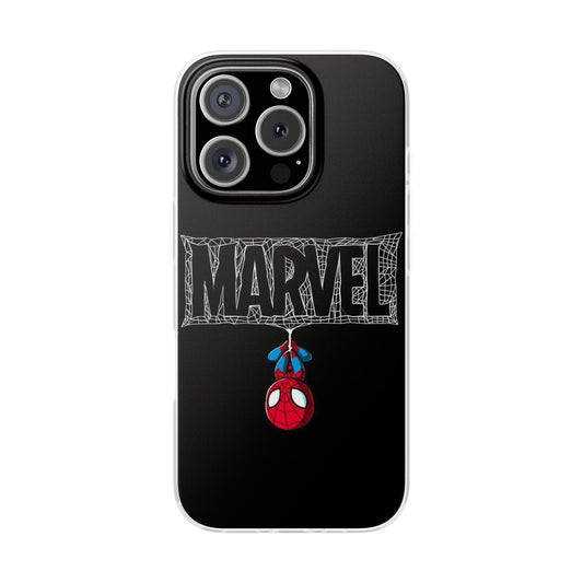 Marvel Spider-Man Flexi Cases - Phone Cover, Gift for Superhero Fans, Marvel Merchandise, Kids Accessories, Unique Phone Cases