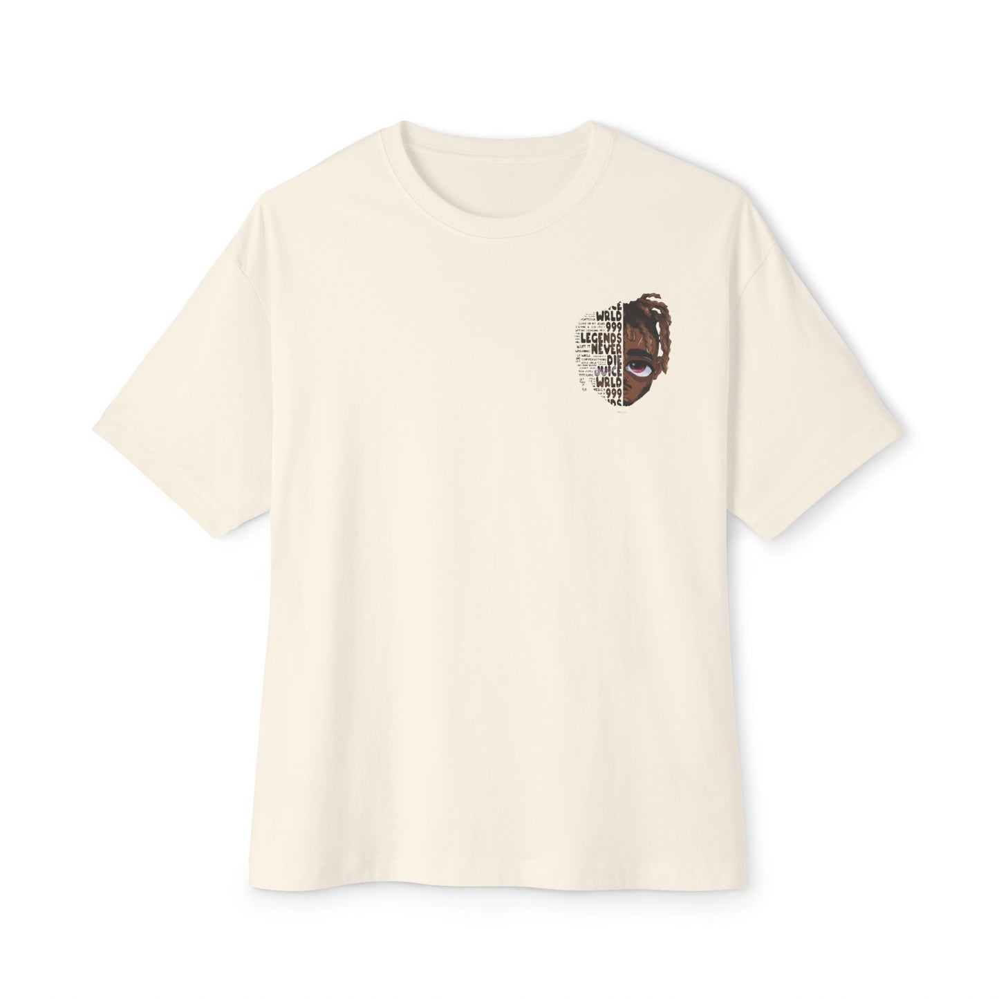 Juice Wrld Tribute Oversized Tee, Hip-Hop Inspired Shirt, Streetwear Fashion T-Shirt, Music Lover Gift, Unisex Graphic Tee