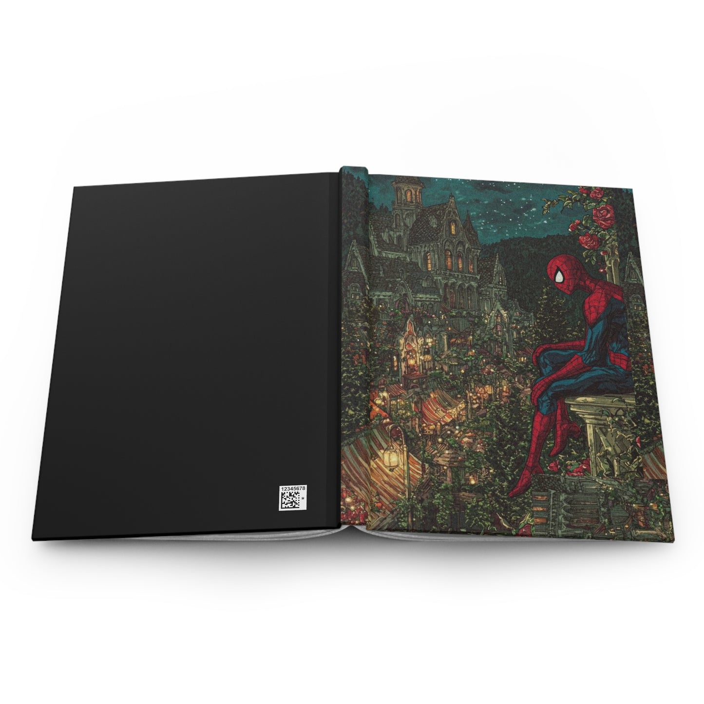 Superhero Dreamscape Journal - Perfect for Writing, Sketching, or Daily Journaling, Gift for Marvel Fans, Spiderman Lover's Notebook, [...]