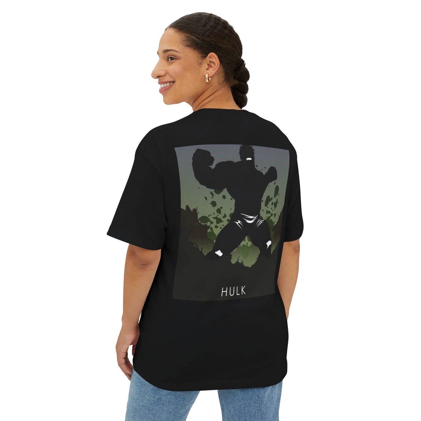 Marvel Hulk Oversized Tee | Unisex T-Shirt | Gift for Superhero Fans | Comic Book Apparel | Casual Summer Outfit