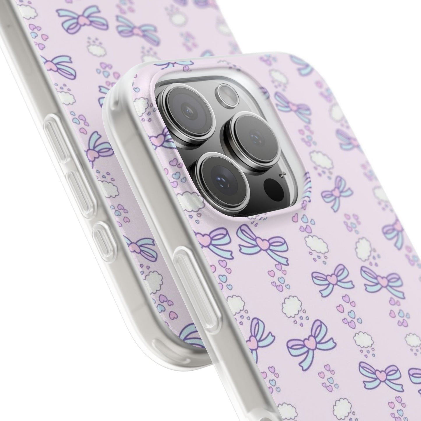 Purple Bows Flexi Cases