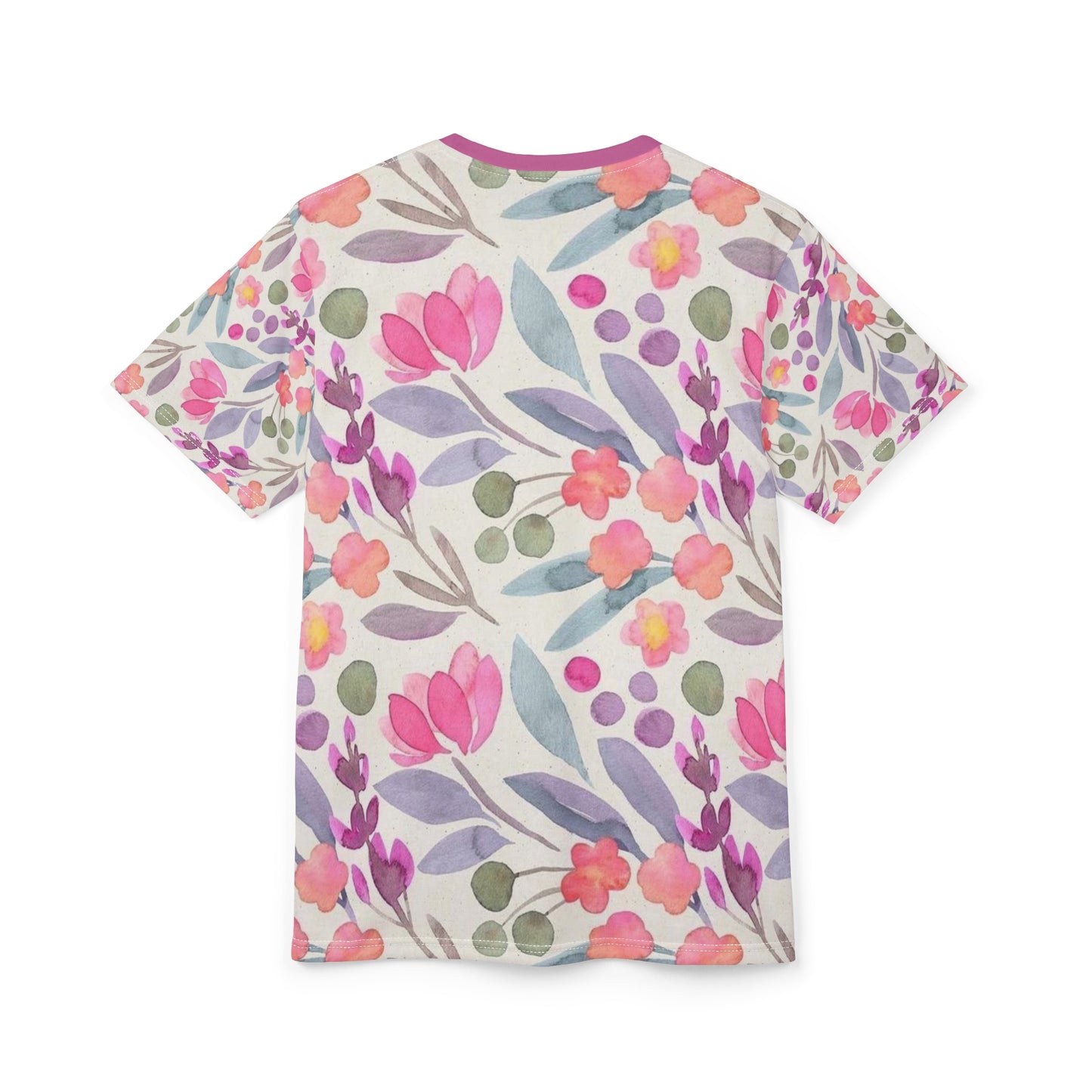 FLoral Scandinavian Unisex Cut & Sew Tee (AOP)