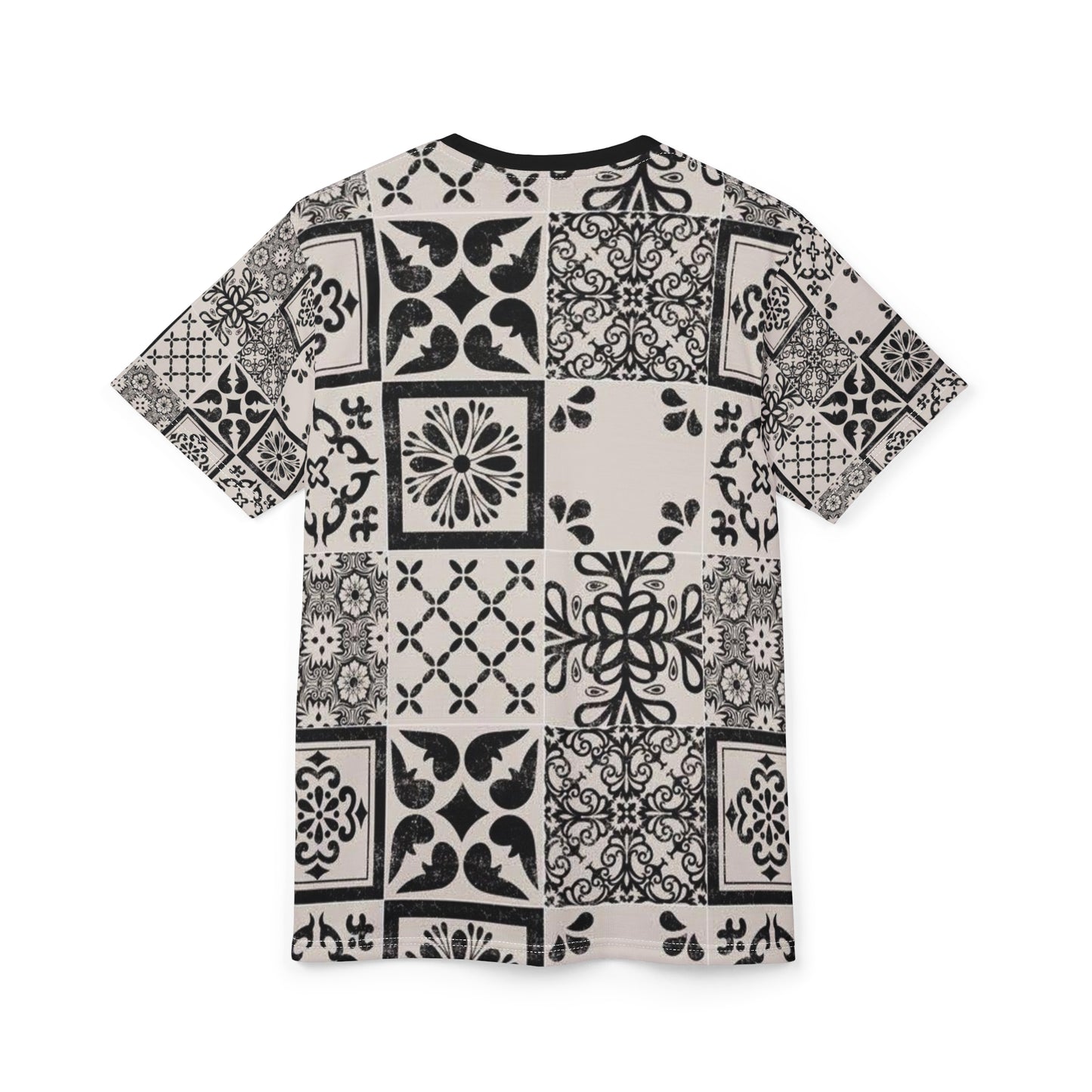 Bohemian Scandinavian Print Unisex Tee, Chic Graphic T-Shirt, Trendy Casual Top, Gift for Art Lovers, Stylish Everyday Wear, Unique Fashion Statement