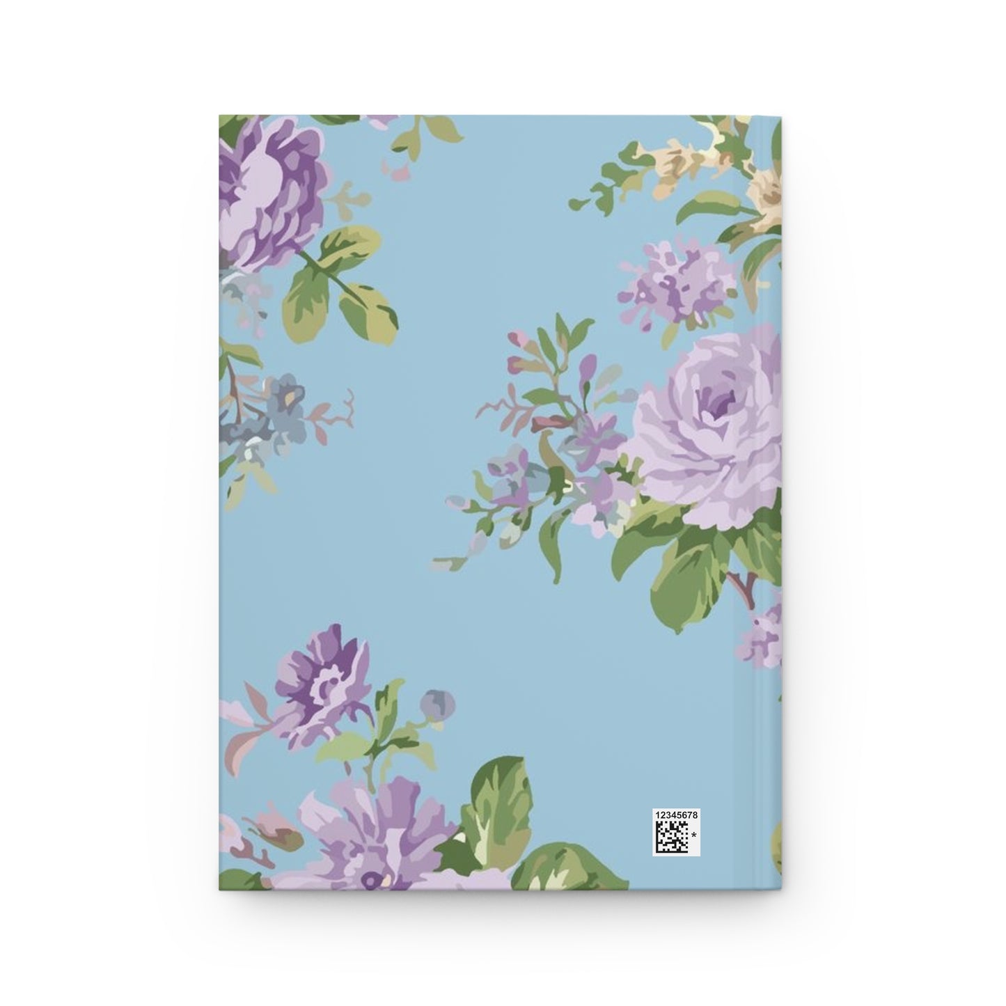 Floral Hardcover Journal, Elegant Writing Notebook, Gift for Writers, Floral Journal, Personal Diary, Spring Decor, Beautiful Note-taking