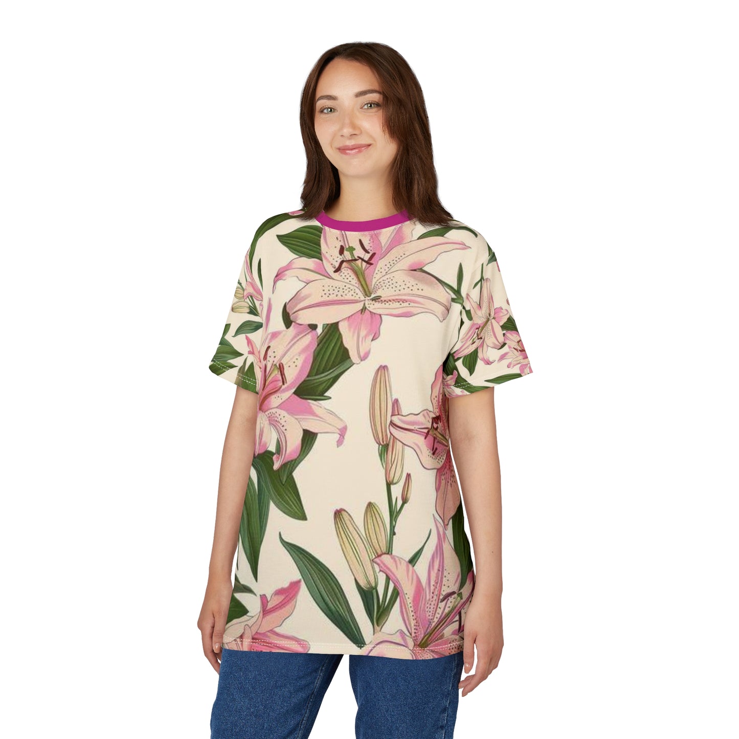 Gucci Flora Unisex Cut & Sew Tee - Perfect for Summer, Beach Days, Gifts, Casual Wear, and Floral Lovers