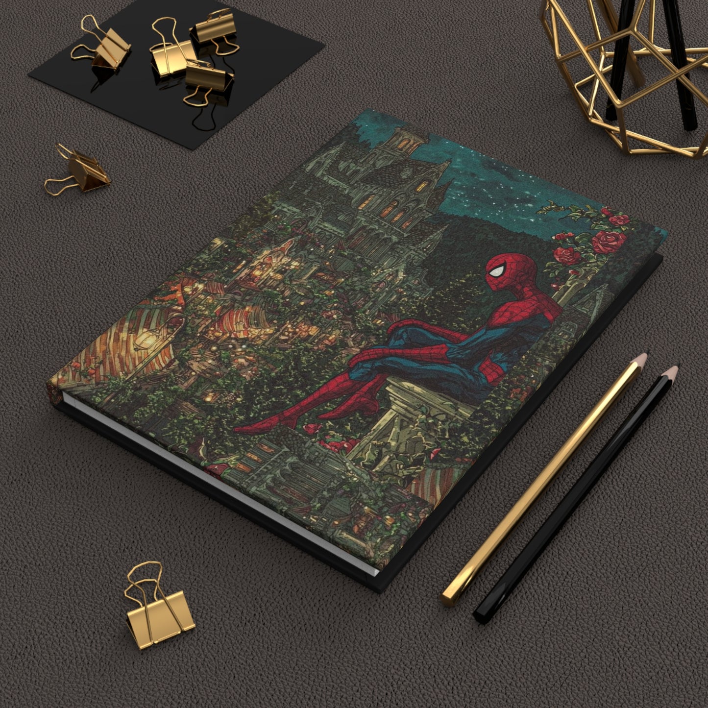 Superhero Dreamscape Journal - Perfect for Writing, Sketching, or Daily Journaling, Gift for Marvel Fans, Spiderman Lover's Notebook, [...]