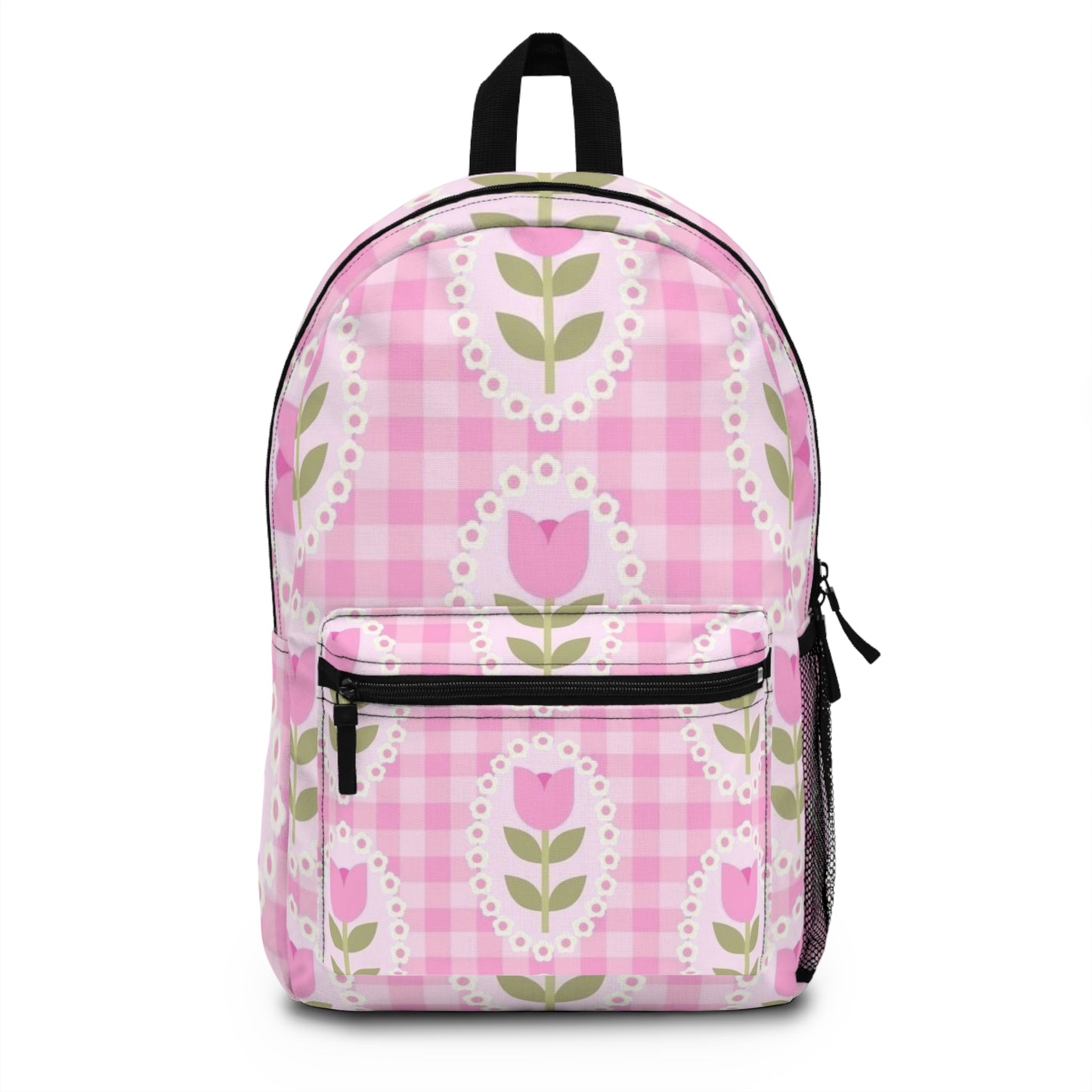 Chic Floral Backpack for Everyday Use, Cute School Bag, Stylish Travel Backpack, Gift for Her, Trendy Floral Design
