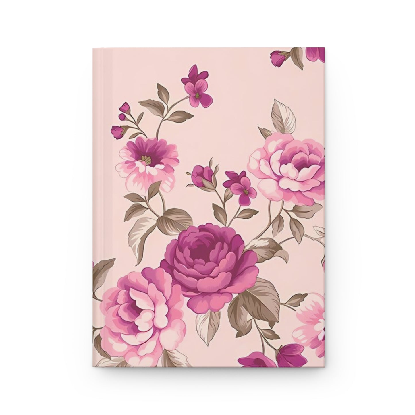 Floral Hardcover Journal