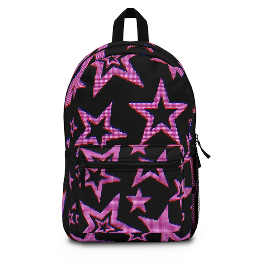 Starry Night Backpack, Trendy School Bag, Youth Backpack, Gift for Students, Stylish Travel Pack, Everyday Use Backpack