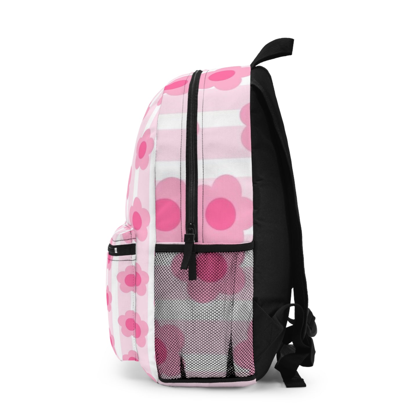 Floral Pattern Backpack - Cute Floral Bag for School, Travel & Everyday Use, Trendy Backpack for Kids & Teens, Gift for Her