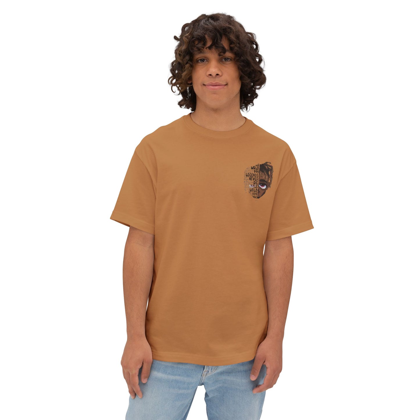 Juice Wrld Tribute Oversized Tee, Hip-Hop Inspired Shirt, Streetwear Fashion T-Shirt, Music Lover Gift, Unisex Graphic Tee