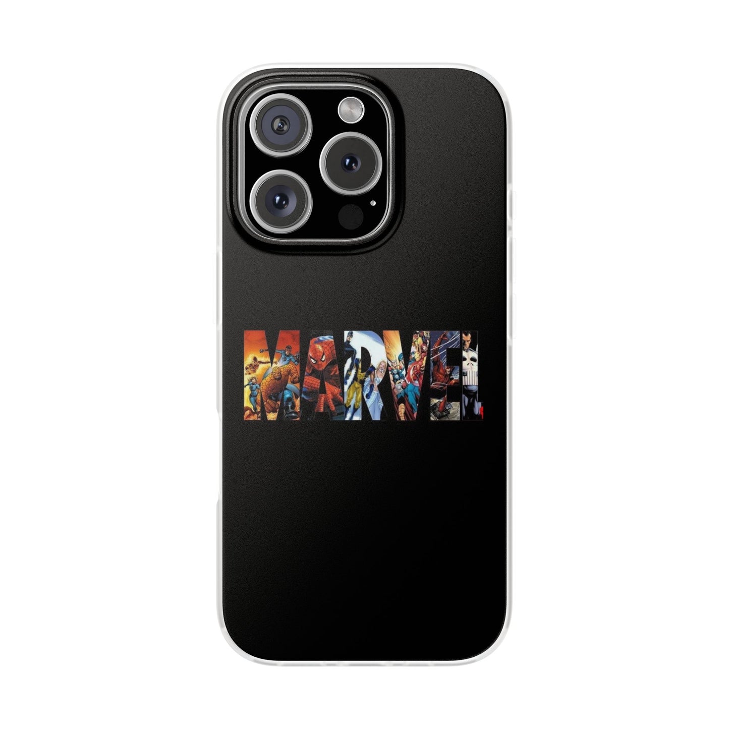 Marvel Flexi Phone Case - Superhero Protection, Gift for Fans, Stylish Accessory, Birthday, Holiday