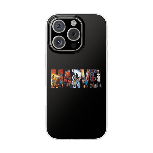 Marvel Flexi Phone Case - Superhero Protection, Gift for Fans, Stylish Accessory, Birthday, Holiday