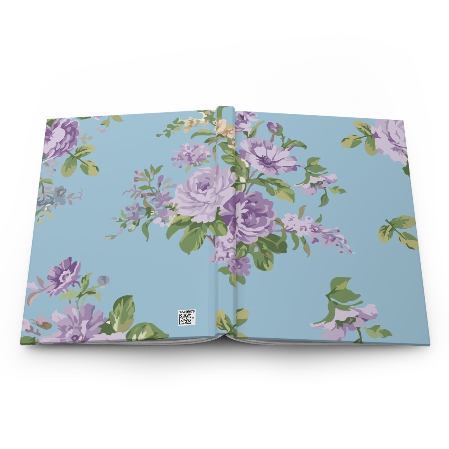 Floral Hardcover Journal, Elegant Writing Notebook, Gift for Writers, Floral Journal, Personal Diary, Spring Decor, Beautiful Note-taking
