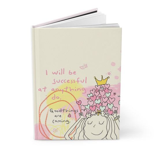 Inspirational Hardcover Journal for Dreams, Writing, Creativity, Gift for Students, Motivational Gift, Positive Affirmation Diary