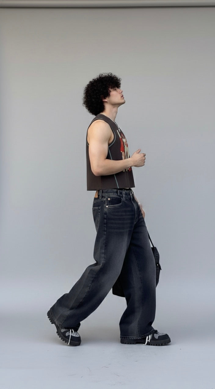 Contrast Panel Cooling Performance Tank Top