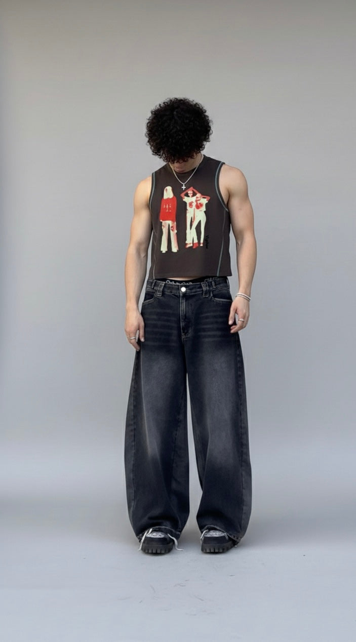 Contrast Panel Cooling Performance Tank Top