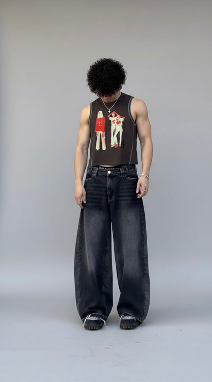 Contrast Panel Cooling Performance Tank Top